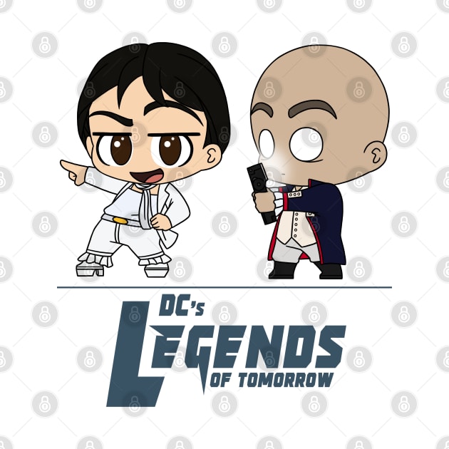 Ray Palmer and Mick Rory by RotemChan