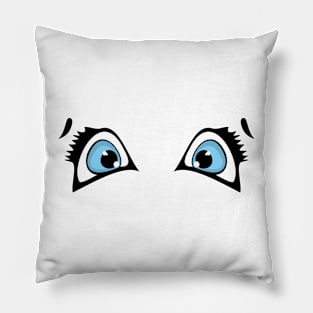 Manga eyes anime Pillow