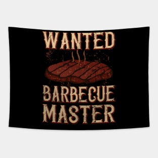 Wanted BBQ Master Tapestry