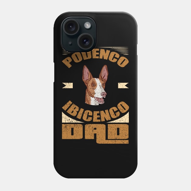 Podenco Ibicenco Dad | Dog Owner Ibizan Hound Phone Case by Streetwear KKS