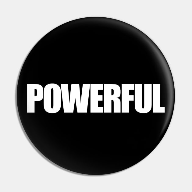 Powerful - Typographic Design. Pin by Hotshots