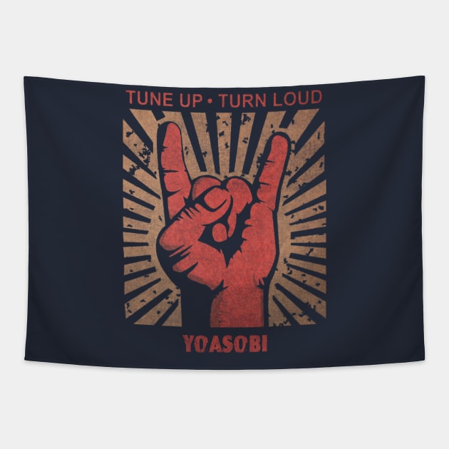 Tune up . Turn loud Yoasobi Tapestry by MenGemeyMashkan