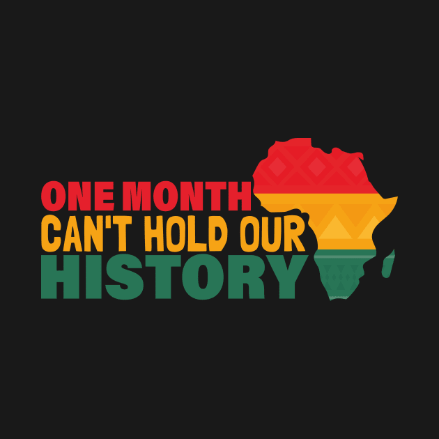 One Month Can't Hold Our History by Almytee