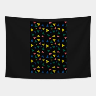 multicolored triangles Tapestry