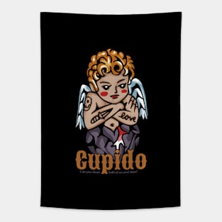 Vintage Cupid. Can you shoot both of us next time? Tapestry