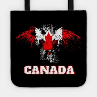 Feathers of the True North: A Majestic Tribute to Canada Tote