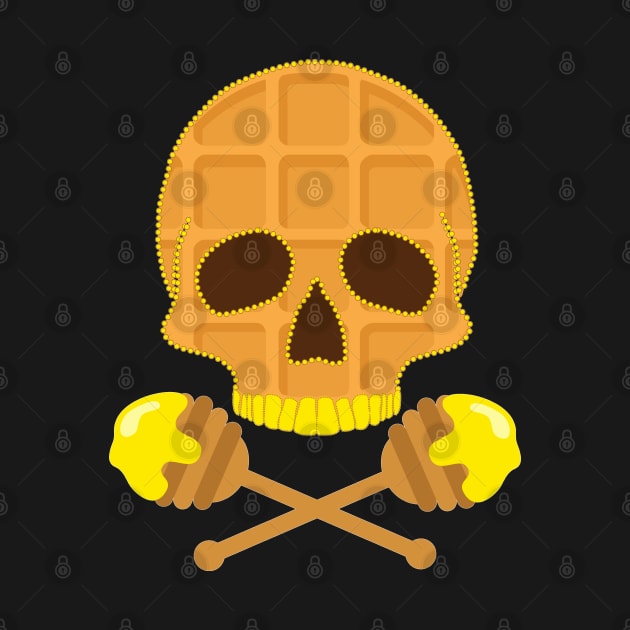 Waffle Skull and Honey by Nuletto