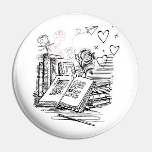 Book of Roses Pin