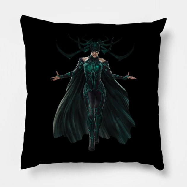Woman Power Pillow by Magical Valkyrie