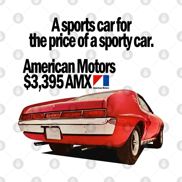 AMC AMX - advert by Throwback Motors