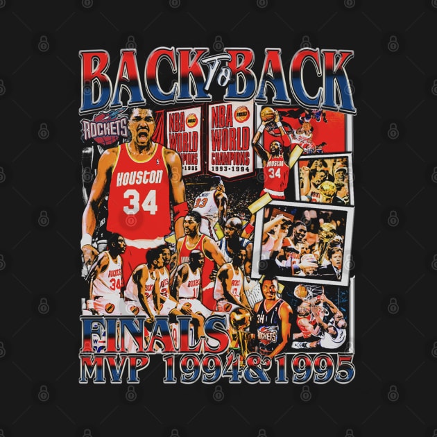 Hakeem Olajuwon MVP 1994 & 1995