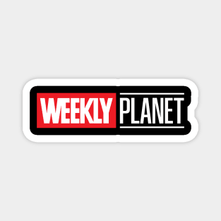 Weekly Planet (light on dark) Magnet