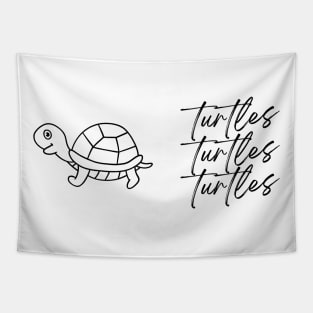 Turtles Turtles Turtles Tapestry