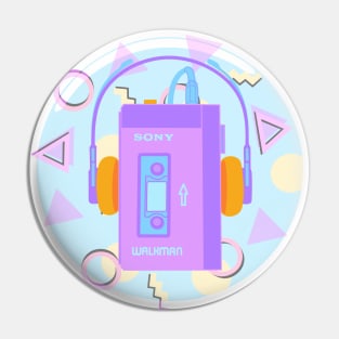 Walkman Pin