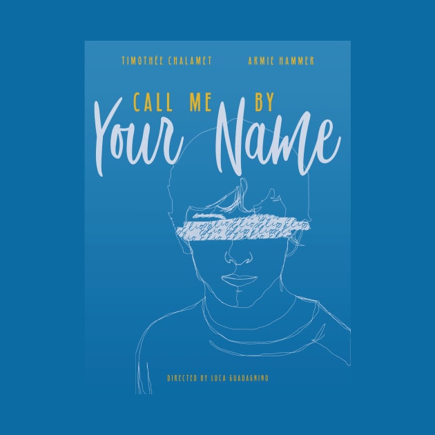 Call me By Your Name Fan Poster by saturngarden