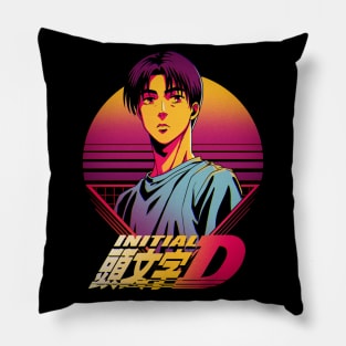 Initial Eighties Pillow