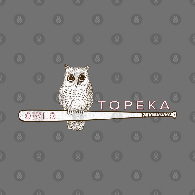 Defunct Topeka Owls Minor League Baseball 1952 by LocalZonly