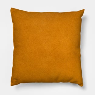 Brown leather texture closeup Pillow