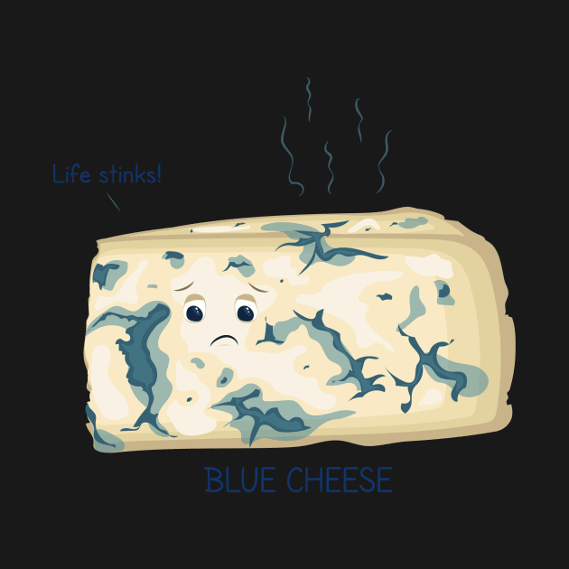 Blue cheese by itsaulart