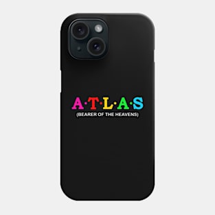 Atlas - bearer of the heavens. Phone Case