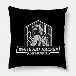 White Hat | Hacker Design Pillow