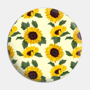 Sunflowers Pin