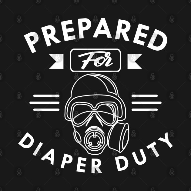 New Dad - Prepared for diaper duty by KC Happy Shop