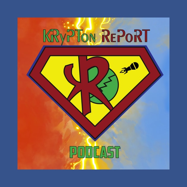 Old logo new back ground by Krypton Report Podcast 
