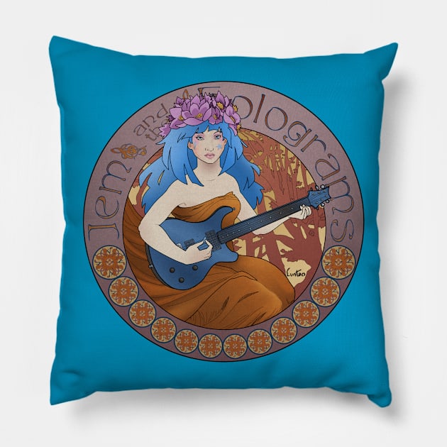 Nouveau Aja Pillow by Betsy Luntao