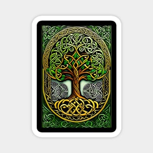 Celtic knot tree 1 Magnet