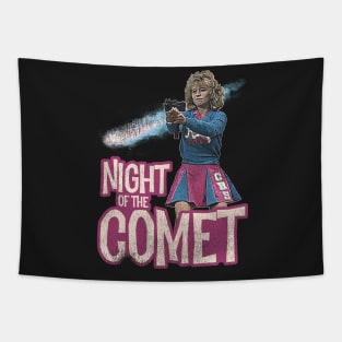 Night of the Comet 80s Cult Horror Film Tapestry