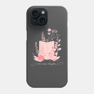 One More Chapter Garden Book Phone Case