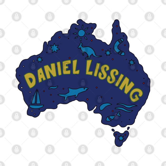 AUSSIE MAP DANIEL LISSING by elsa-HD