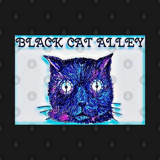 Black Cat Alley (Vintage Design) by Black Cat Alley