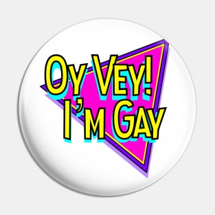 Yiddish: Oy Vey! Pin