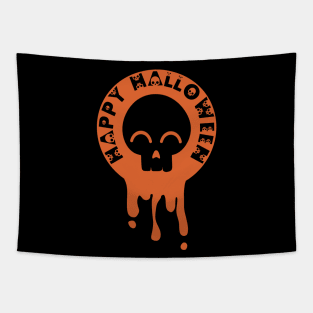 Cute Skull Halloween Tapestry