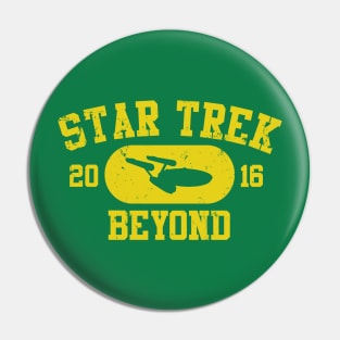 STAR TREK BEYOND VINTAGE TEE T-SHIRT (Enterprise) Pin