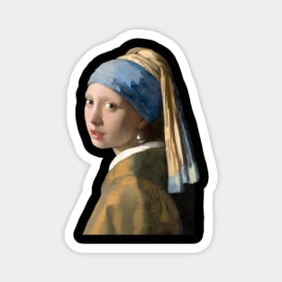 Vermeer Girl with a Pearl Earring Magnet