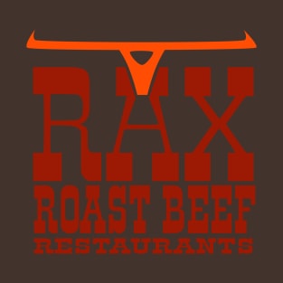 Rax Roast Beef Fast Food Vintage Restaurant T-Shirt