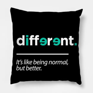 Be Different Pillow