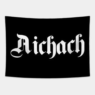 Aichach written with gothic font Tapestry