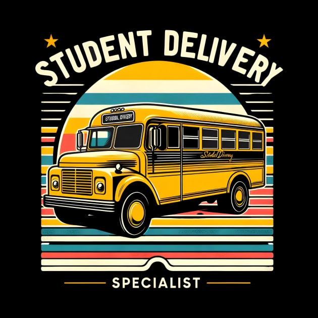 Student Delivery Specialist T-Shirt by Rizstor