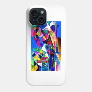 Stained Glass Abstraction Phone Case