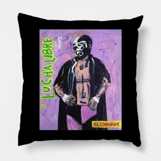 Lucha Libre - El Cobarde Pillow