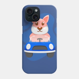 Cute Dog Driving Car Phone Case