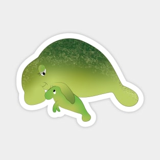 Manatee Mom Magnet