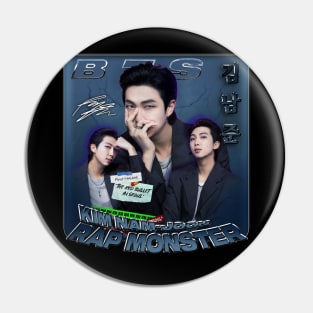 BTS RAPMONSTER BOOTLEG T-SHIRT Pin