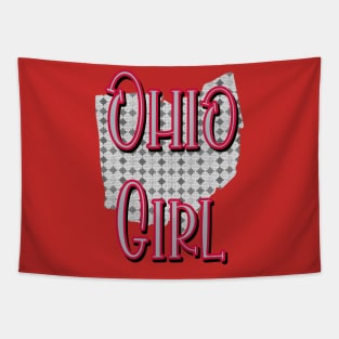 Ohio Girl Tapestry