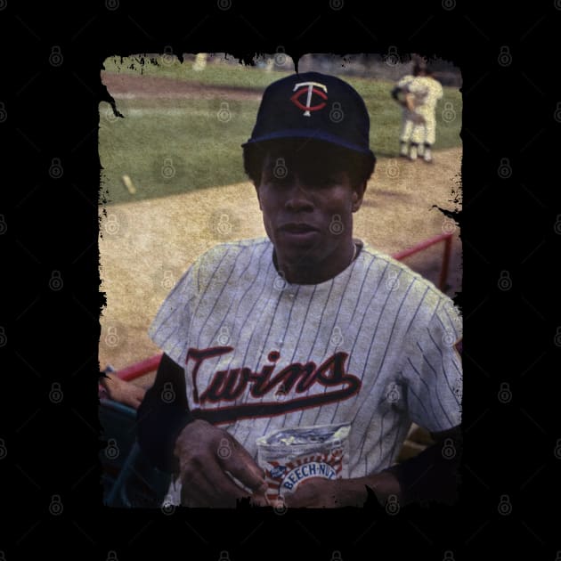 Rod Carew in Minnesota Twins by PESTA PORA