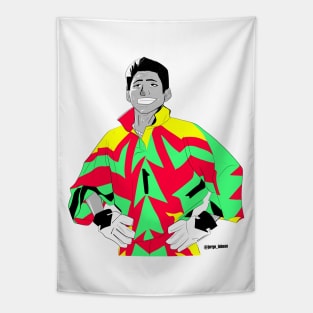 jorge campos the immortal football soccer player Tapestry